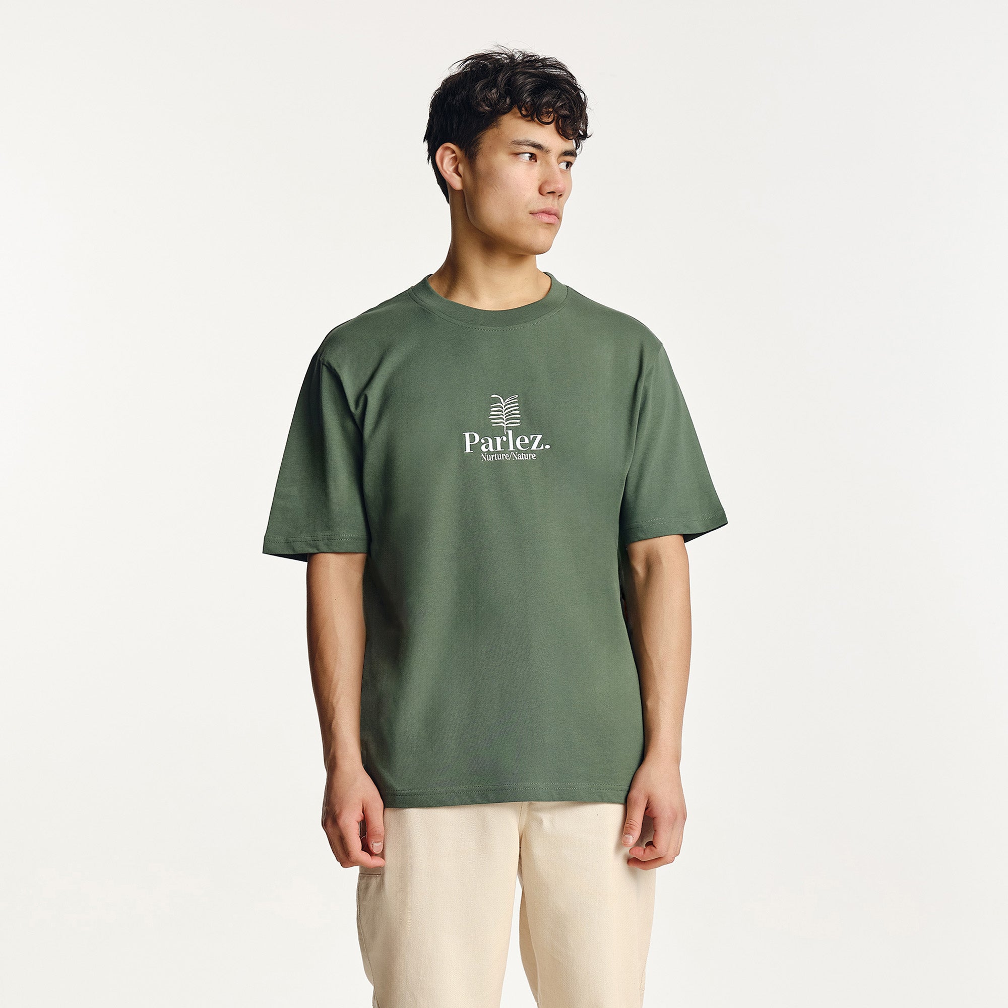 Parlez Nurture T-Shirt Kelp Green