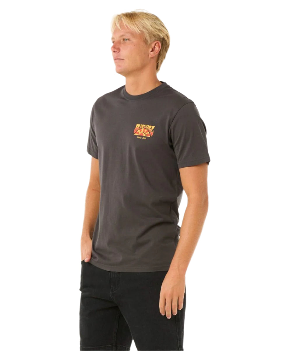 Rip Curl Keep On Trucking T-Shirt Washed Black