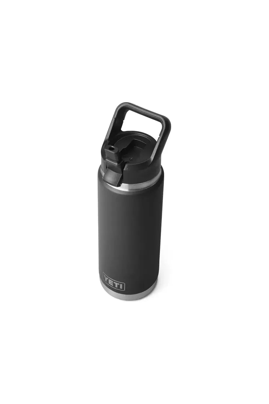 Yeti Rambler 26oz Straw Bottle Black