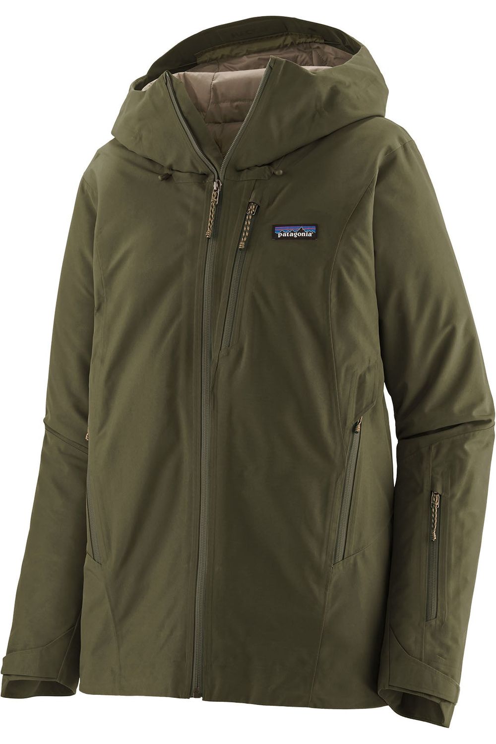 Patagonia Womens Insulated Storm Shift Snow Jacket Pine Needle Green