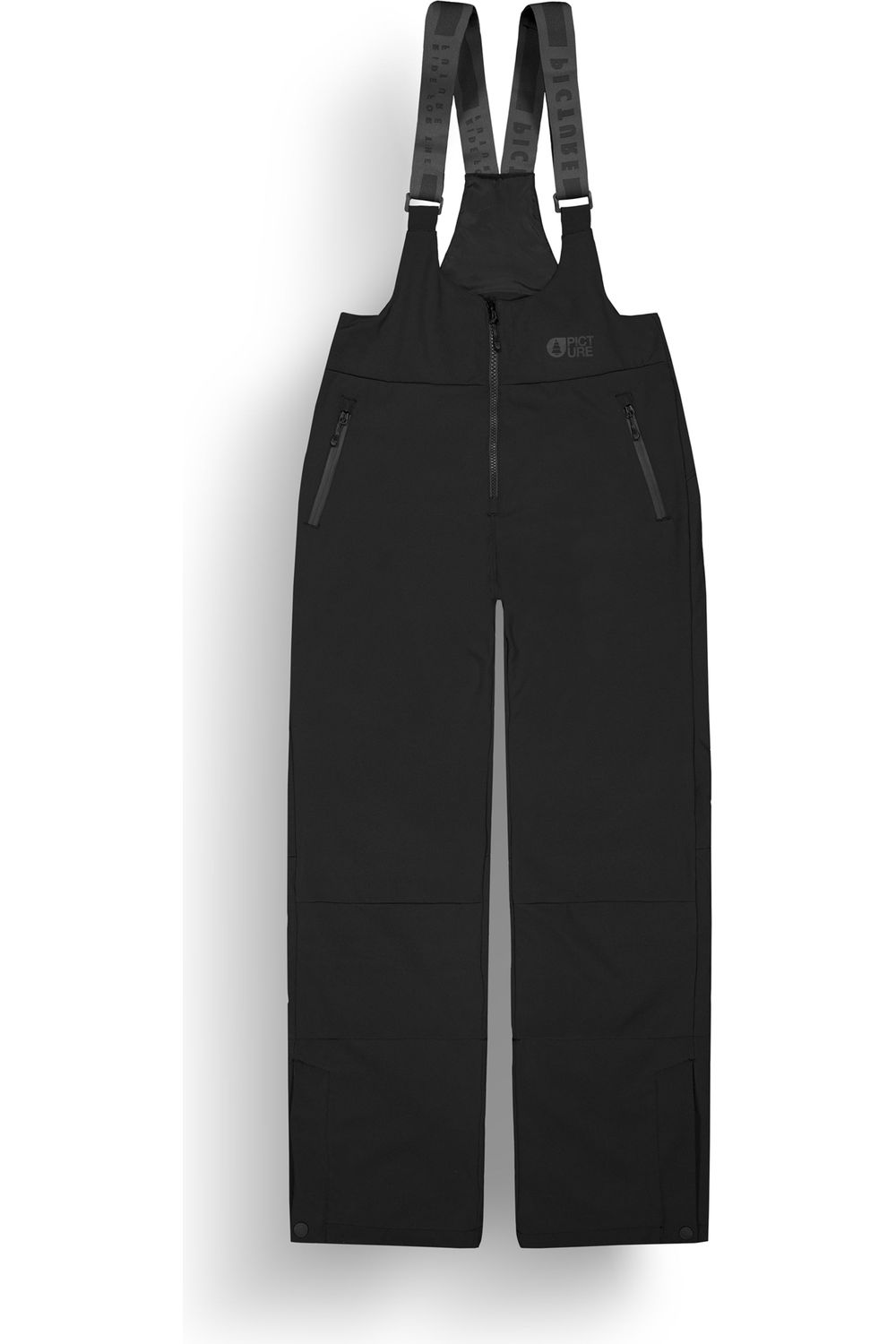 Picture Eyeri Bib Snow Pants Black studio image form the front