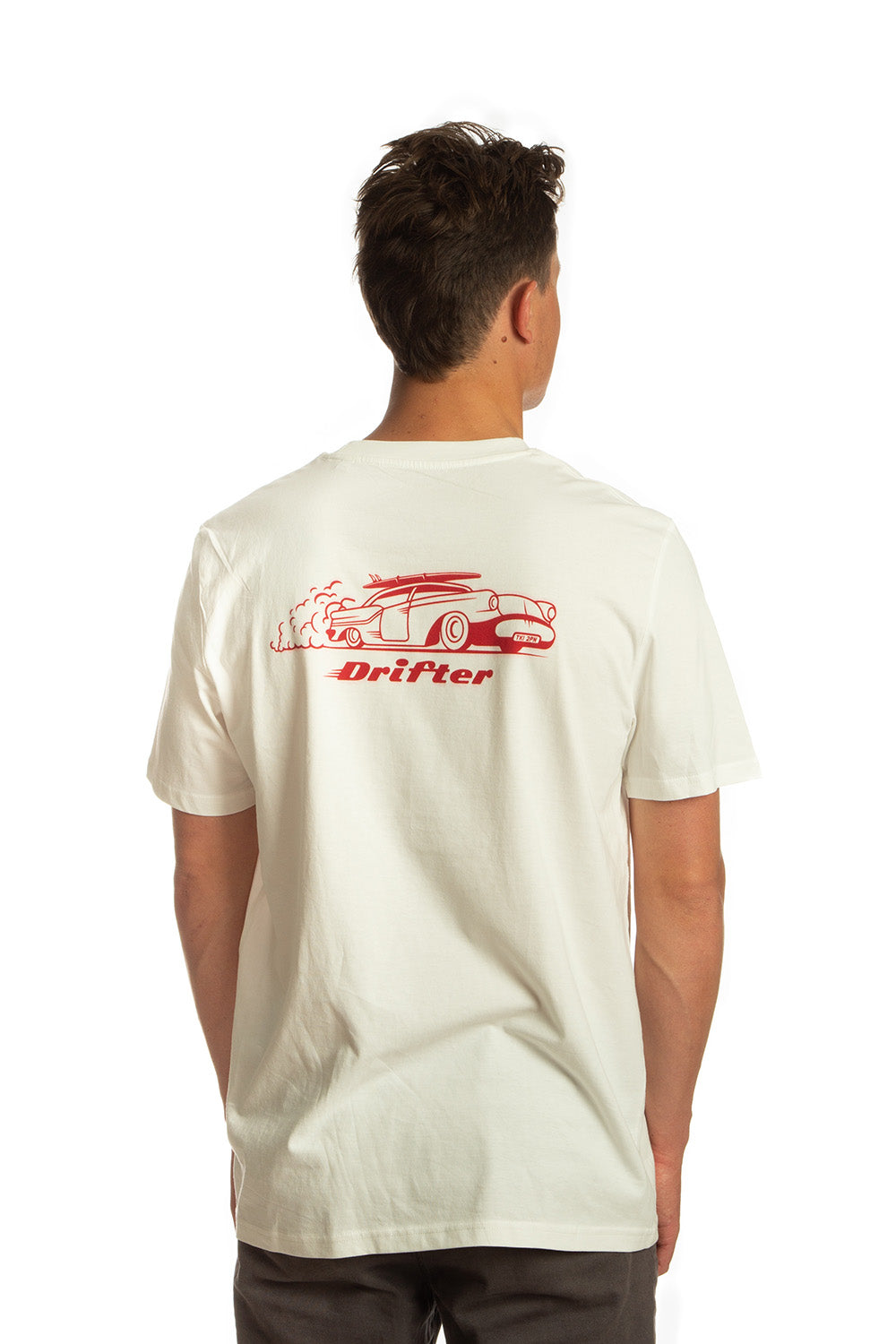 Tiki Drifter Short Sleeve T-Shirt Off White