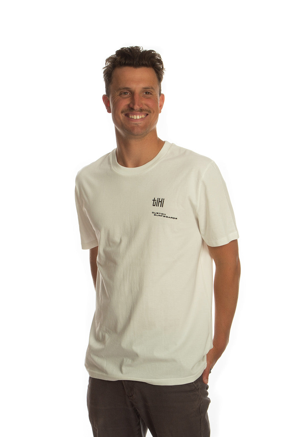 Tiki Nomad Short Sleeve T-Shirt Off White