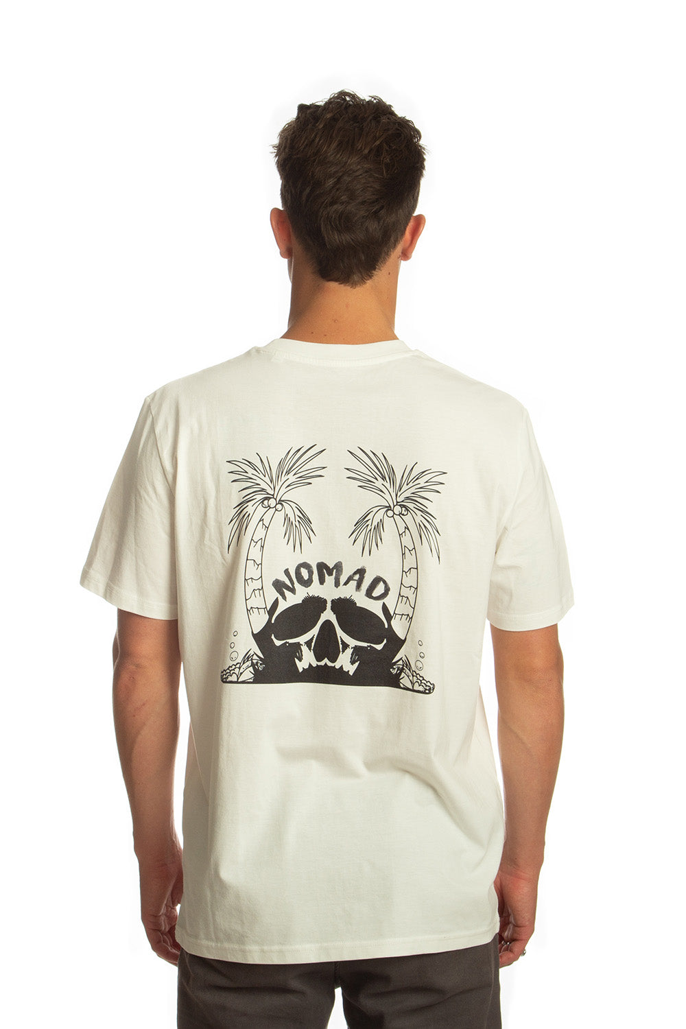 Tiki Nomad Short Sleeve T-Shirt Off White