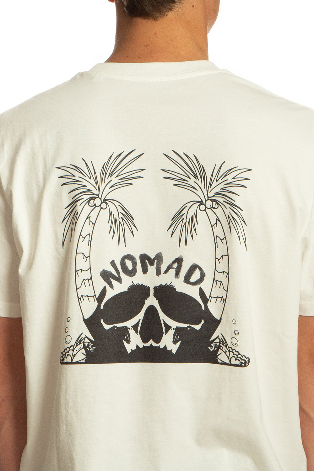 Tiki Nomad Short Sleeve T-Shirt Off White