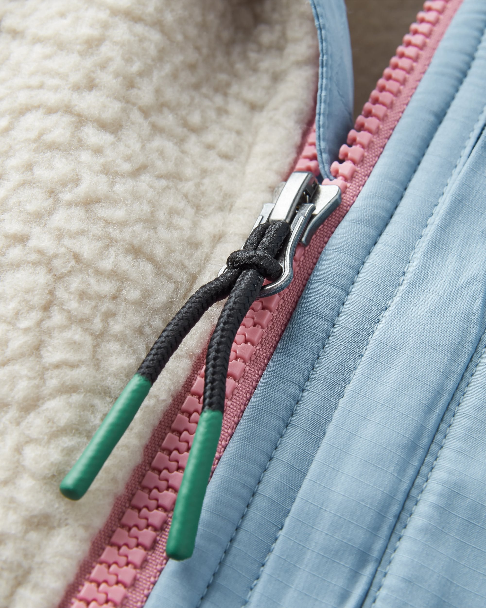 Passenger Home 2.0 1/2 Zip Recycled Sherpa Fleece Oatmeal/Pink Haze