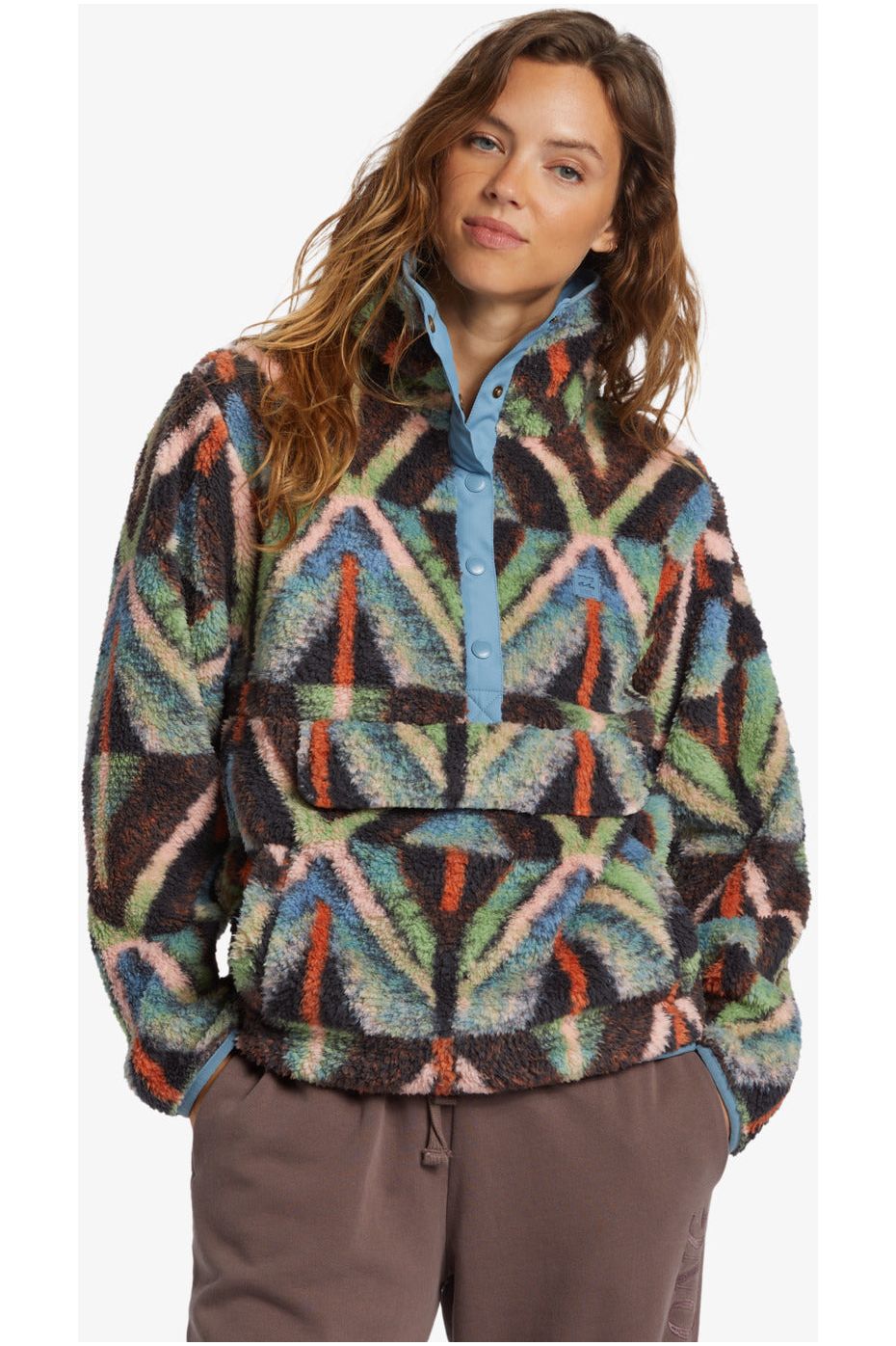 Billabong Switchback Pullover Black Multi