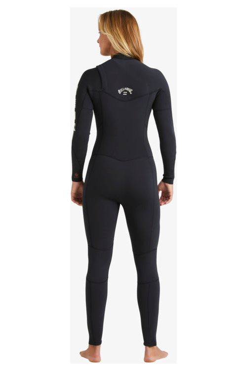 Billabong 4/3 Synergy Natural Chest Zip Wetsuit Night Fall