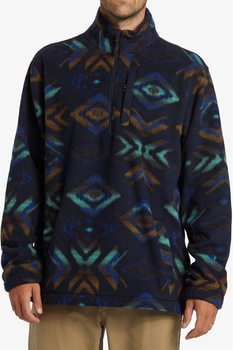 Billabong Boundary Mock Neck Navy