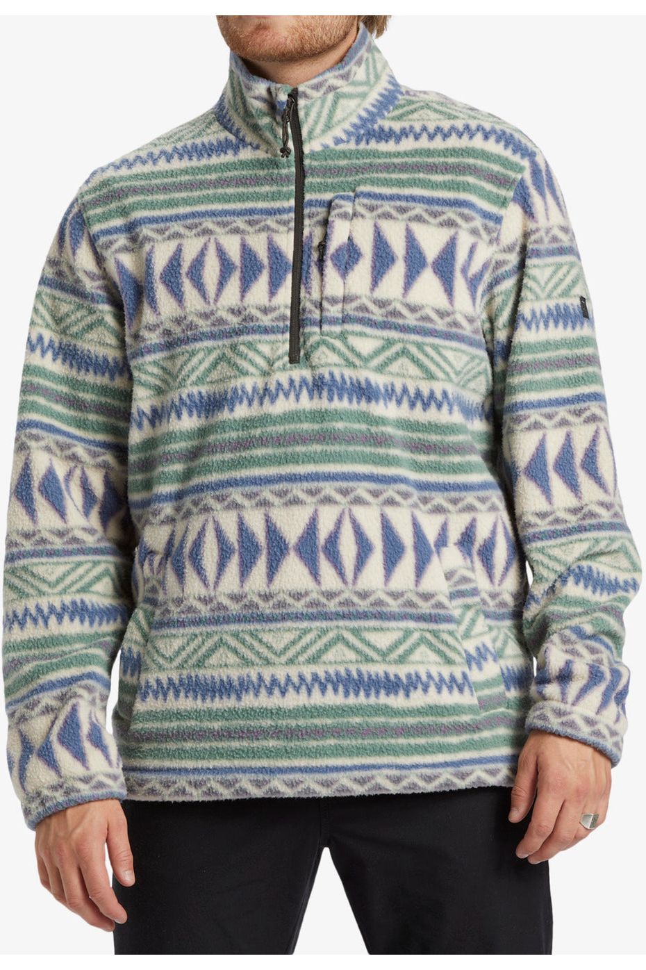 Billabong Boundary Mock Neck Fleece Chino