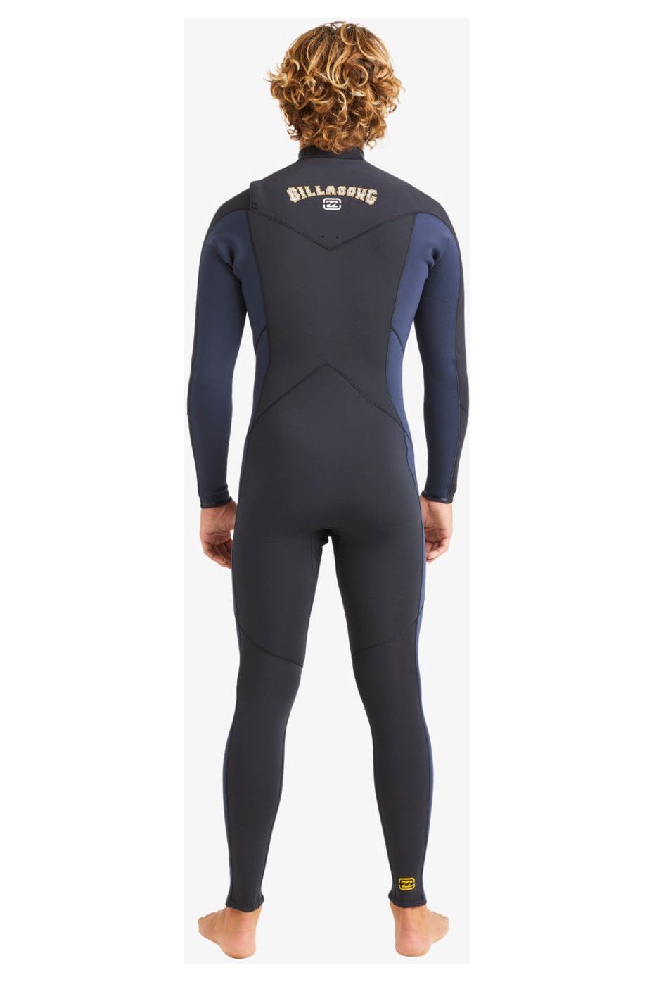 Billabong 4/3 Absolute Natural Chest Wetsuit Zip Dark Navy