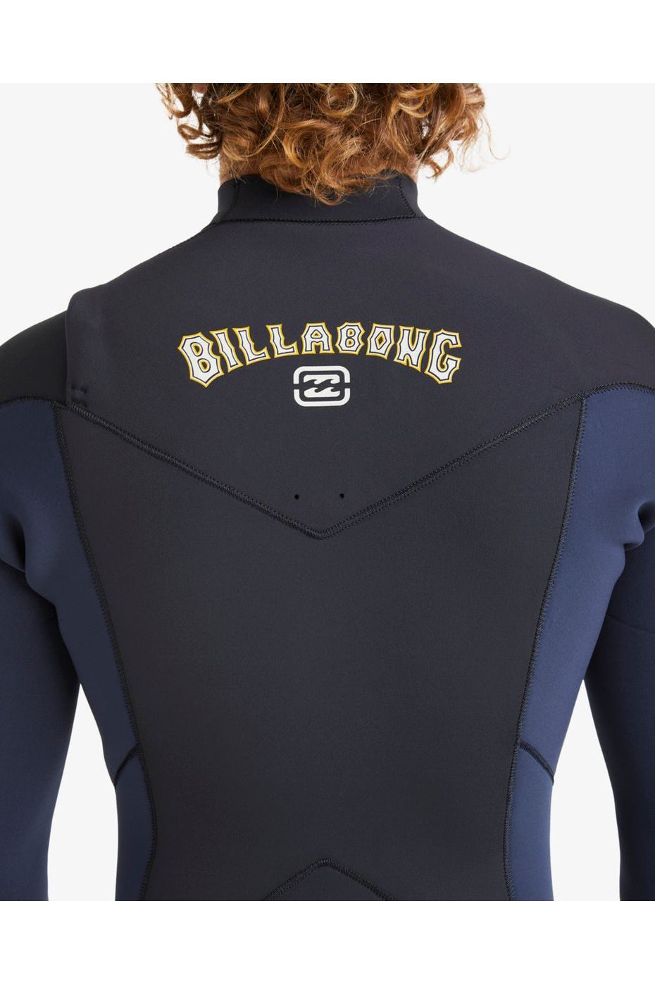 Billabong 4/3 Absolute Natural Chest Wetsuit Zip Dark Navy