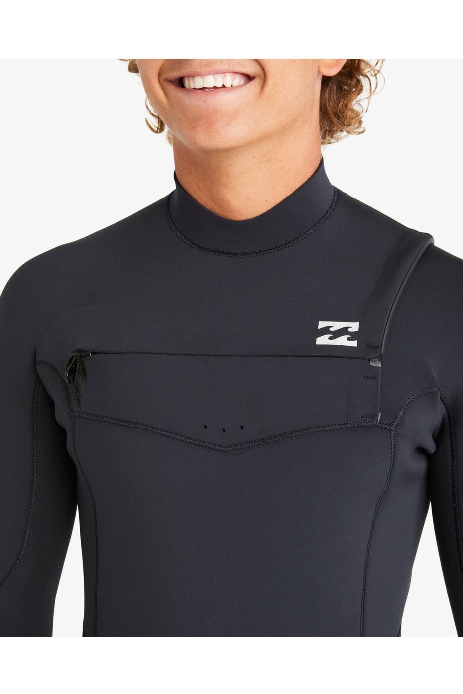 Billabong 5/4 Absolute Natural Chest Zip Wetsuit Black