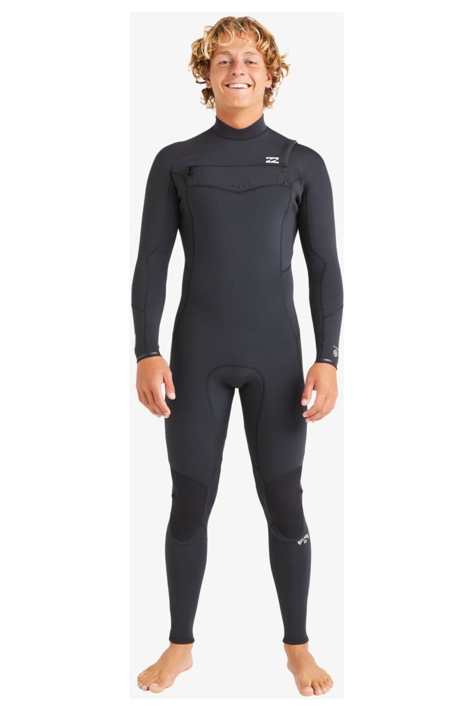 Billabong 5/4 Absolute Natural Chest Zip Wetsuit Black