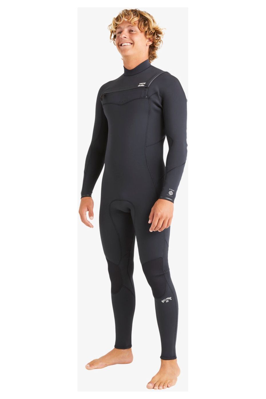 Billabong 5/4 Absolute Natural Chest Zip Wetsuit Black