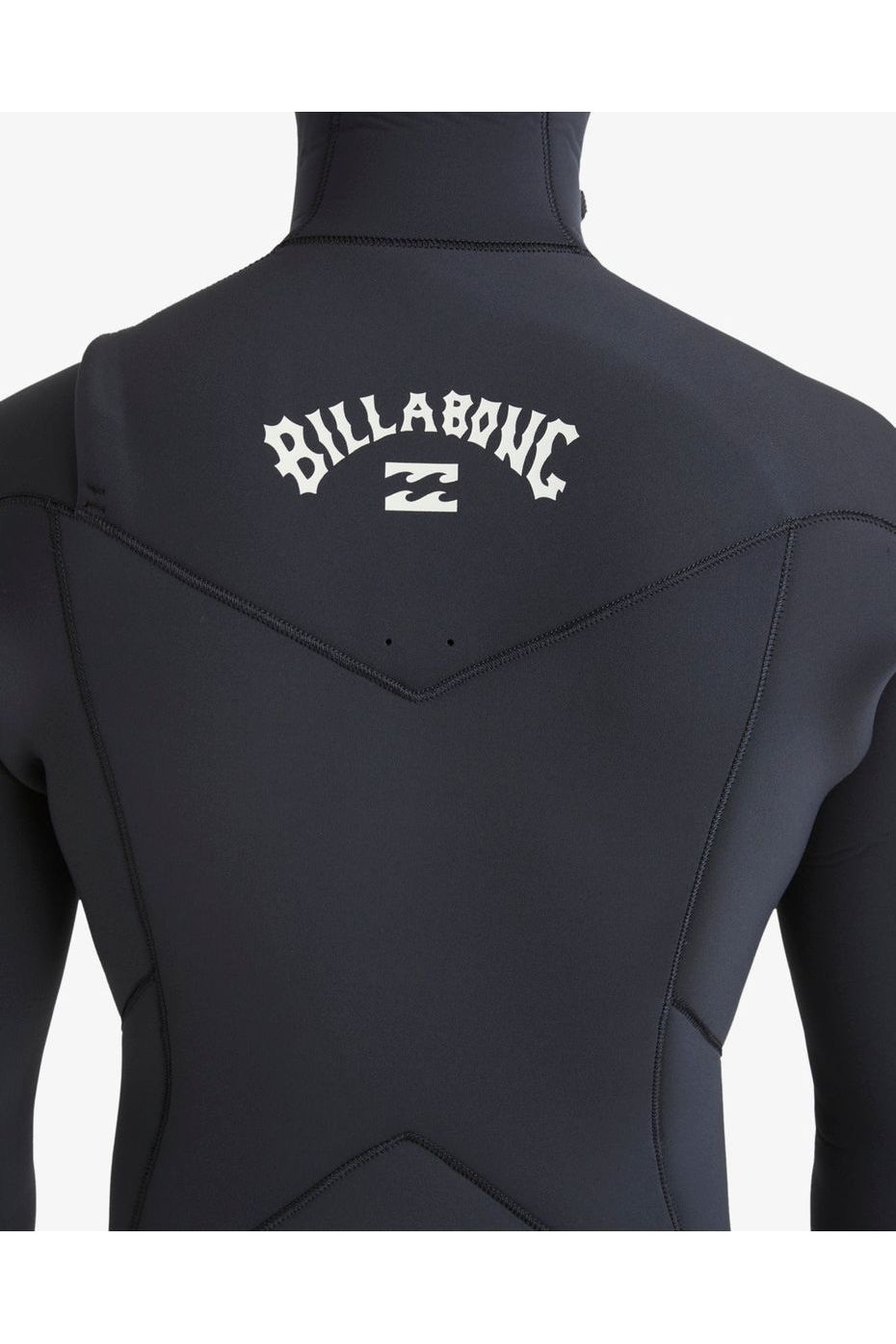 Billabong 5/4 Absolute Natural Chest Zip Hooded Wetsuit Black