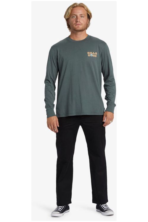 Billabong Relax Long Sleeve T-Shirt Slate Green