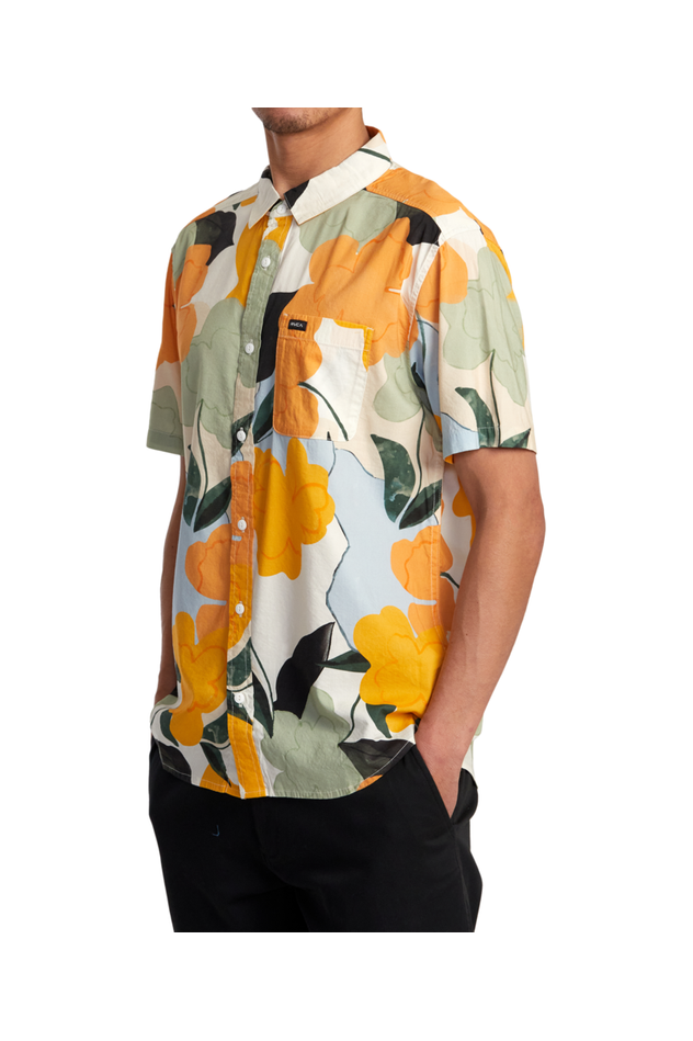 RVCA Anytime Short Sleeve Shirt Multi