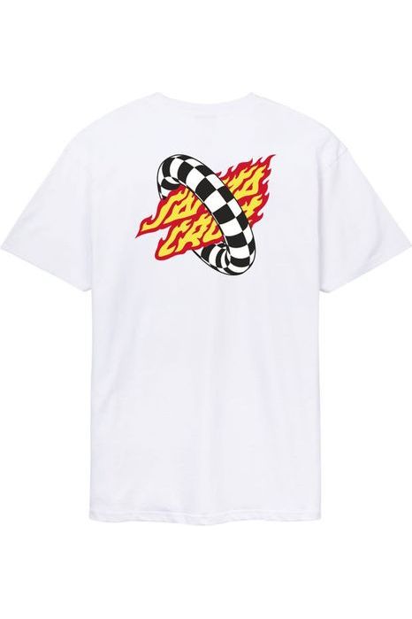 Santa Cruz Goal Flame T-Shirt White