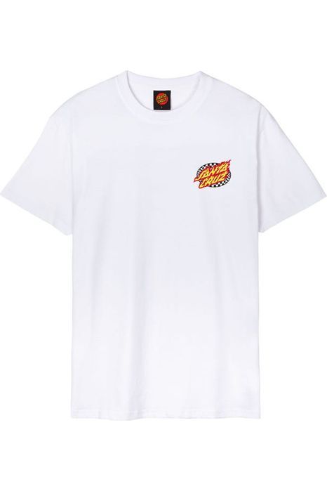 Santa Cruz Goal Flame T-Shirt White