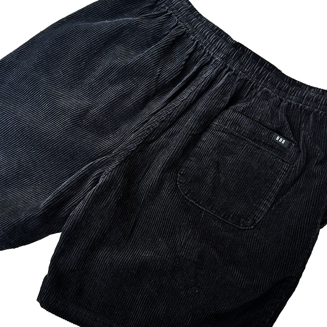 BamBooBay Chill Cord Shorts Black