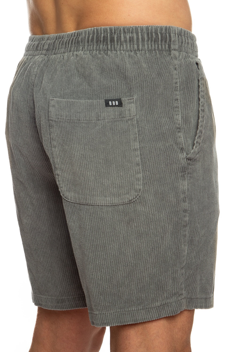 BamBooBay Chill Cord Shorts Grey