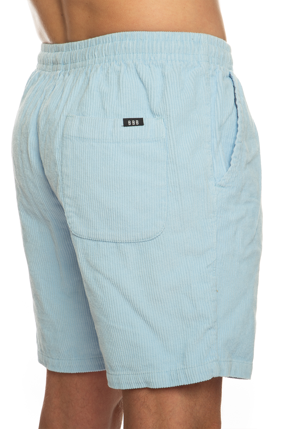 BamBooBay Chill Cord Shorts Light Blue