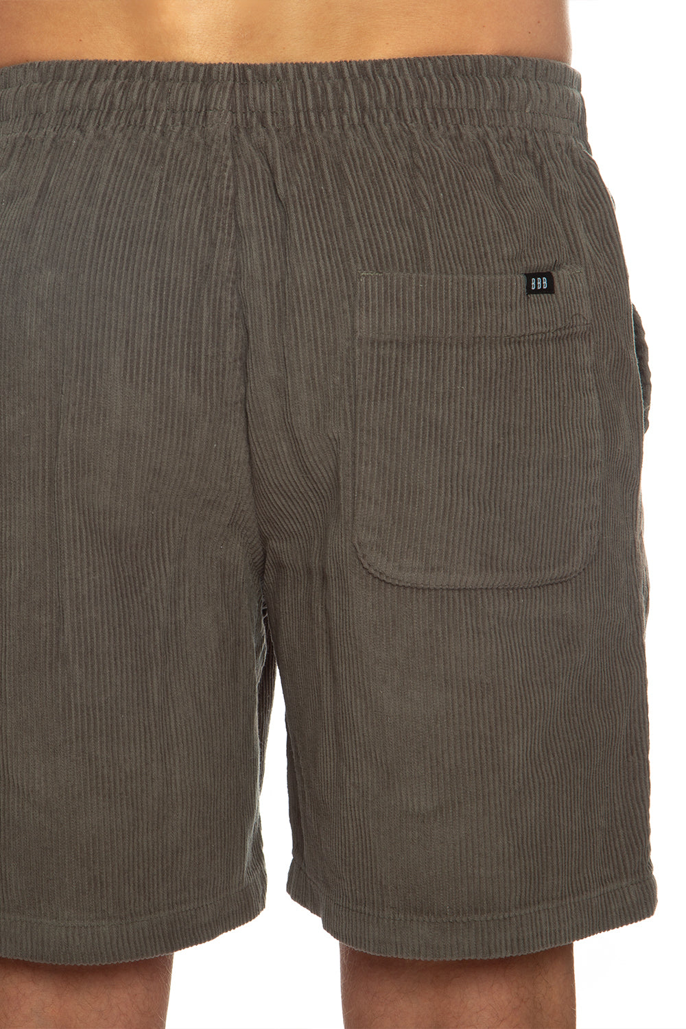 BamBooBay Chill Cord Shorts Olive