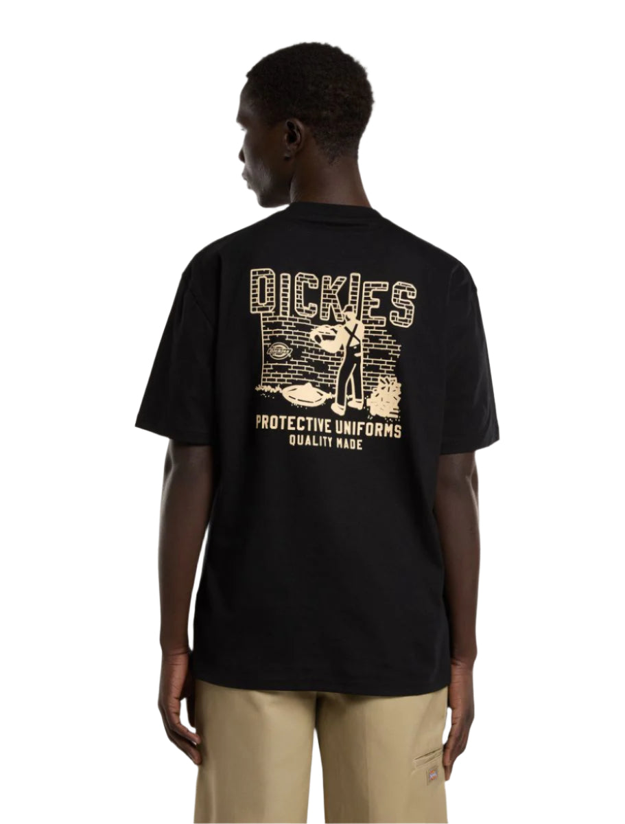 Dickies Bricklane Short Sleeve T-Shirt Black