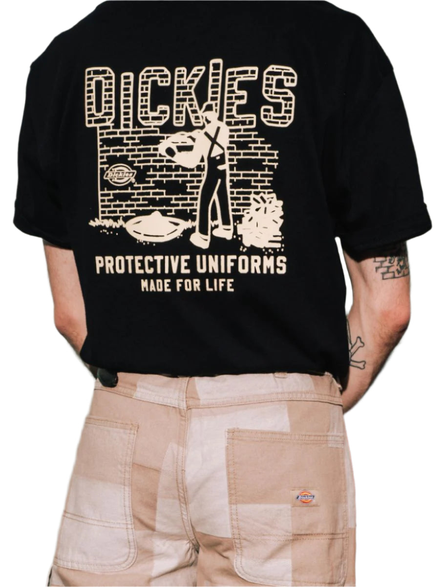 Dickies Bricklane Short Sleeve T-Shirt Black