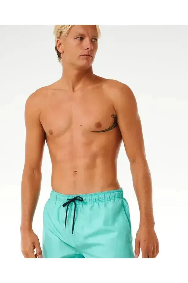 Rip Curl Offset Volley Shorts Aqua