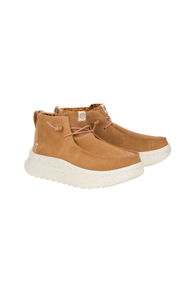 Hey Dude Wendy Peak Hi Suede Chestnut