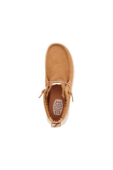 Hey Dude Wendy Peak Hi Suede Chestnut