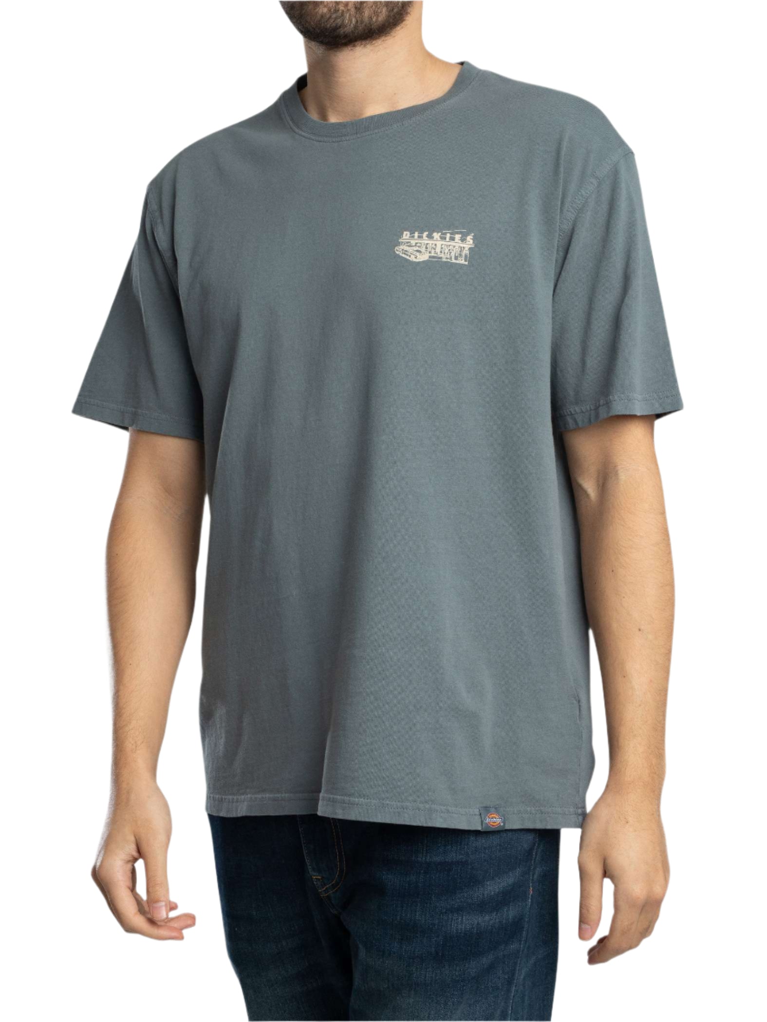 Dickies Service Station Short Sleeve T-Shirt Stormy Weather