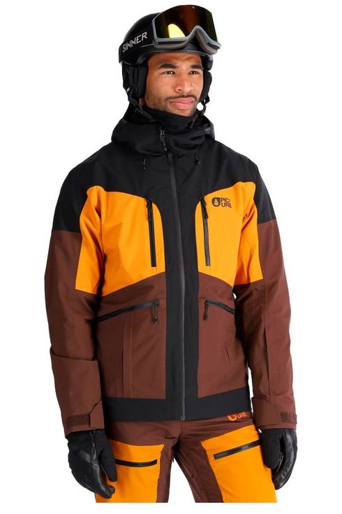 Picture Naikoon Snow Jacket Black Chicory Honey