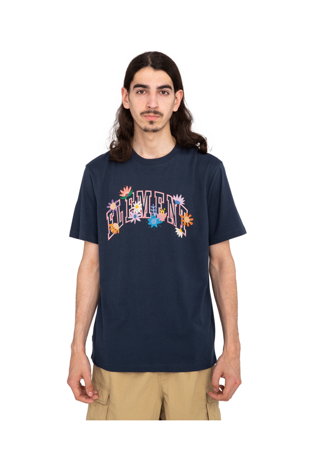 Element In Bloom Short Sleeve T-Shirt Eclipse Navy