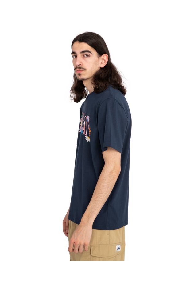 Element In Bloom Short Sleeve T-Shirt Eclipse Navy