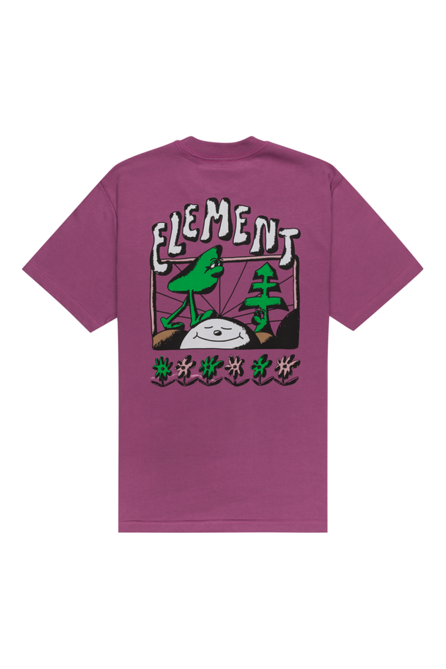 Element Quiet Short Sleeve T-Shirt Amethyst