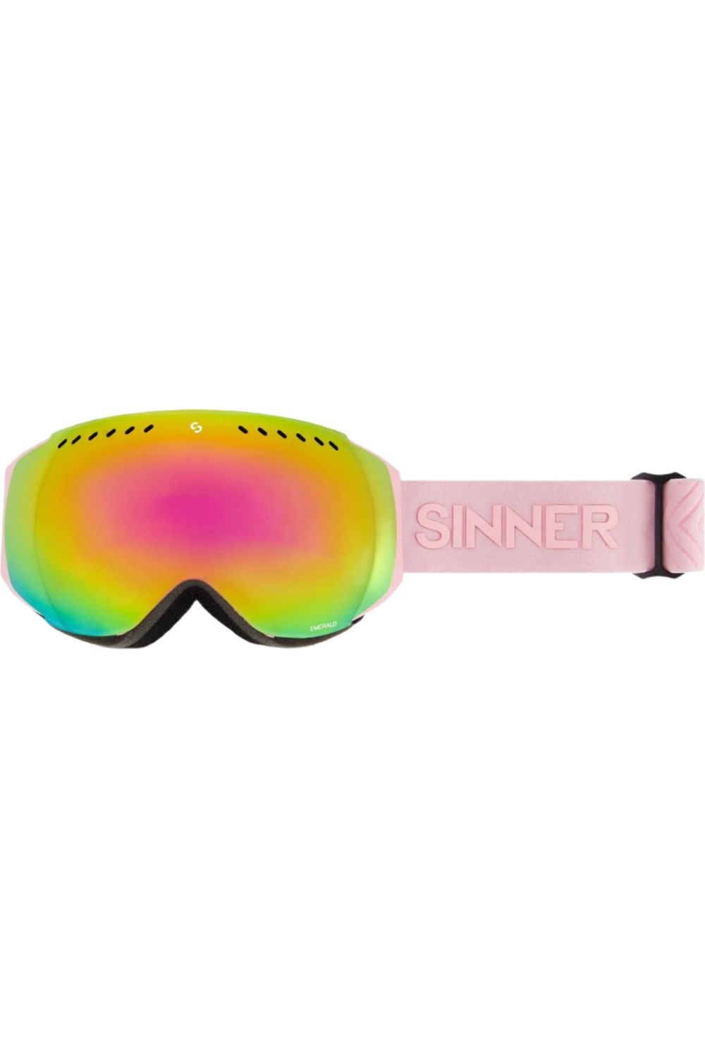 Sinner Emerald Goggles Matte Light Pink Pink