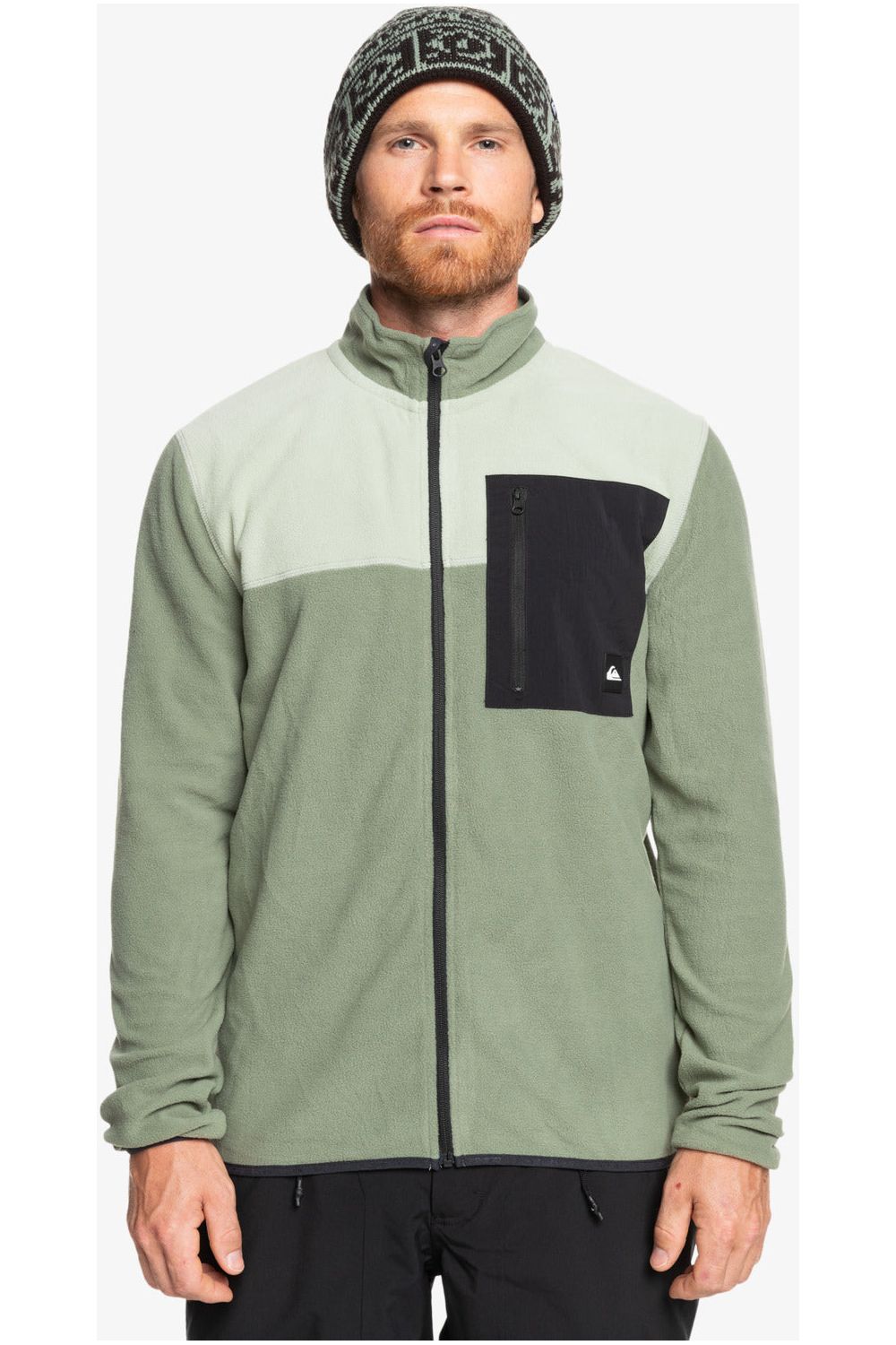 Quiksilver Aker Full Zip Fleece Sea Spray