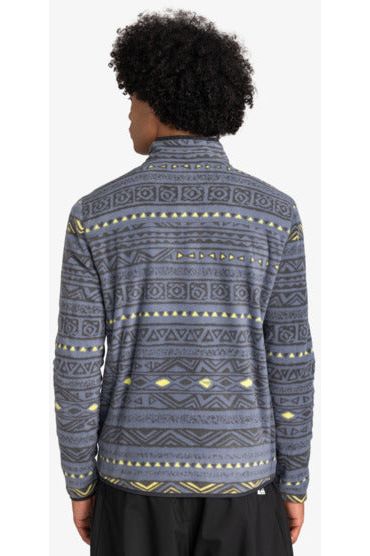 Quiksilver Aker Half Zip Fleece Tribal Heritage Flint Stone