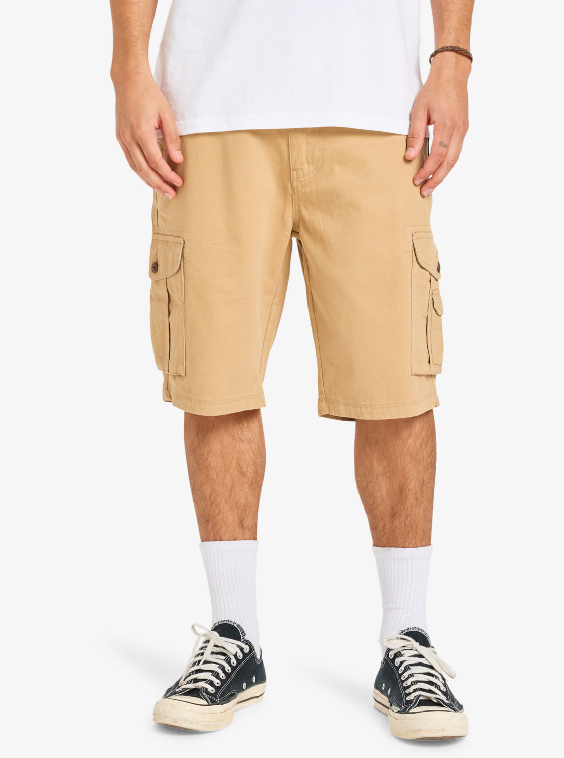 Quiksilver Crucial Battle Cargo Shorts Khaki