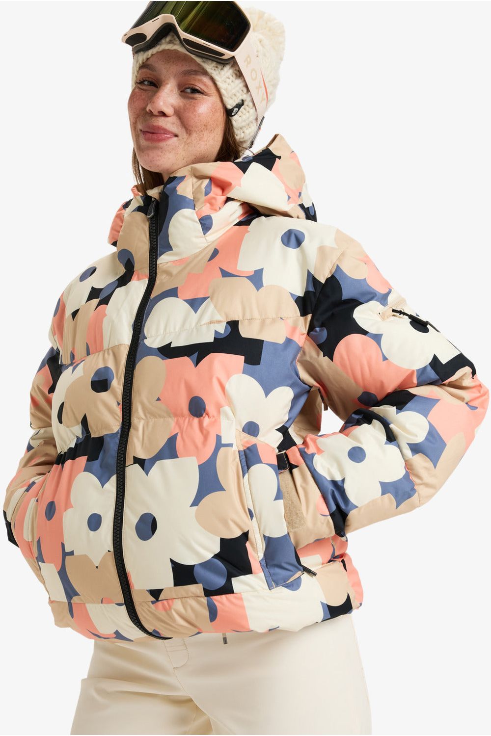 Roxy Alofted Puffy Snow Jacket Wild Wind Prima