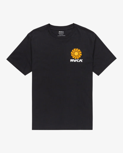 RVCA Sun Phase Short Sleeve T-Shirt Black