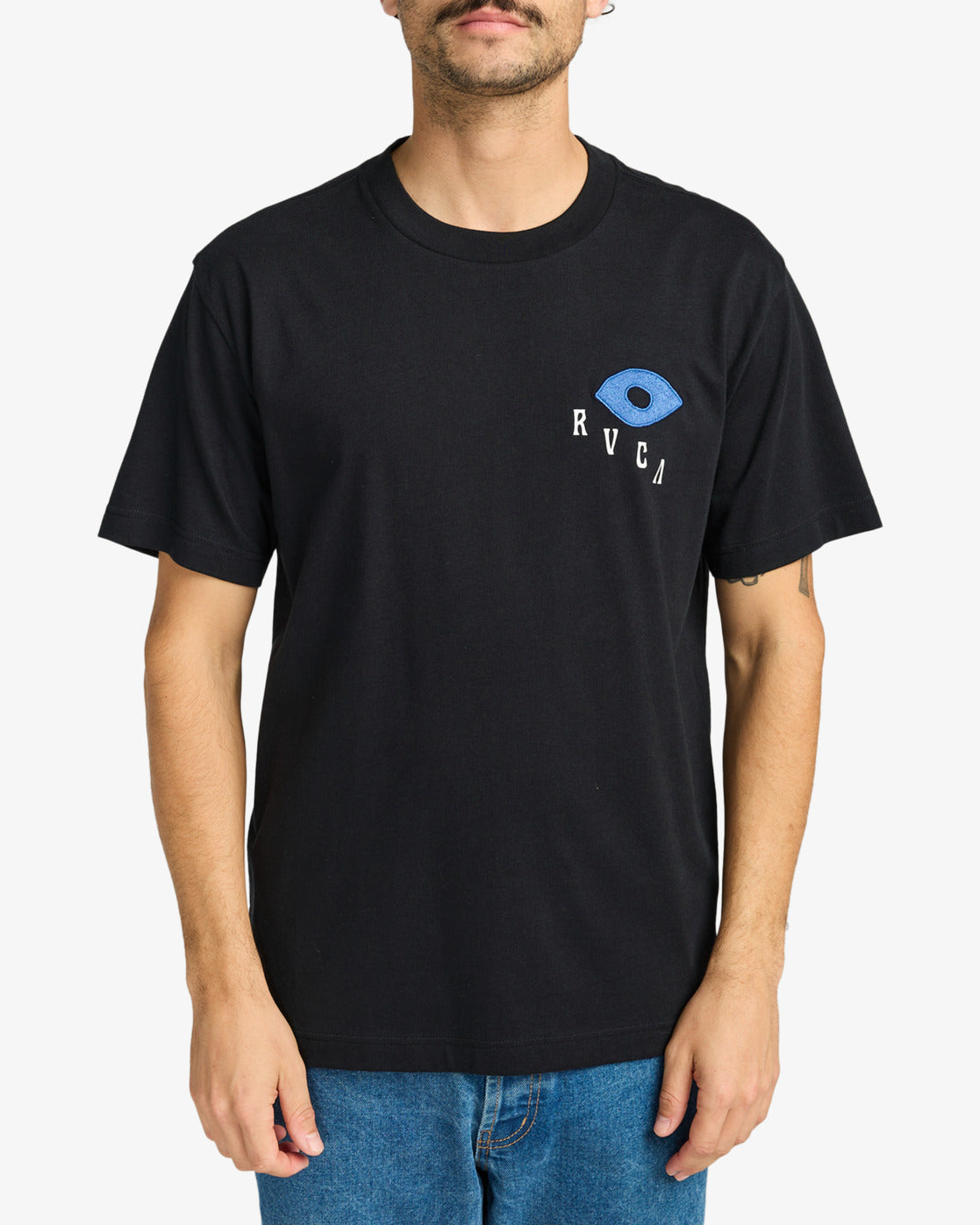 RVCA Keep Growing Short Sleeve T-Shirt Black