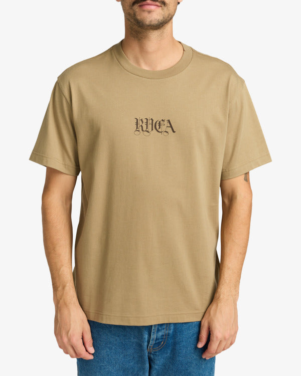 RVCA Benj Battle Short Sleeve T-Shirt Coyote