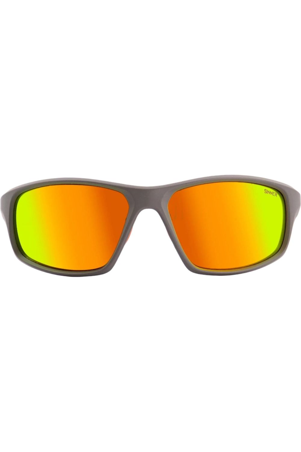 Sinner Fonds Sunglasses Matte Dark Green-Sintec Smoke Orange Oil