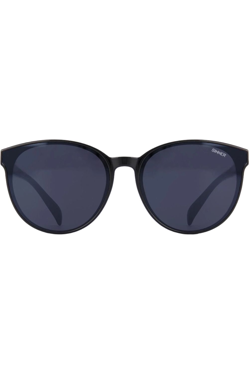 Sinner Kyoto Sunglasses Shiny Black-Sintec Smoke Mirror