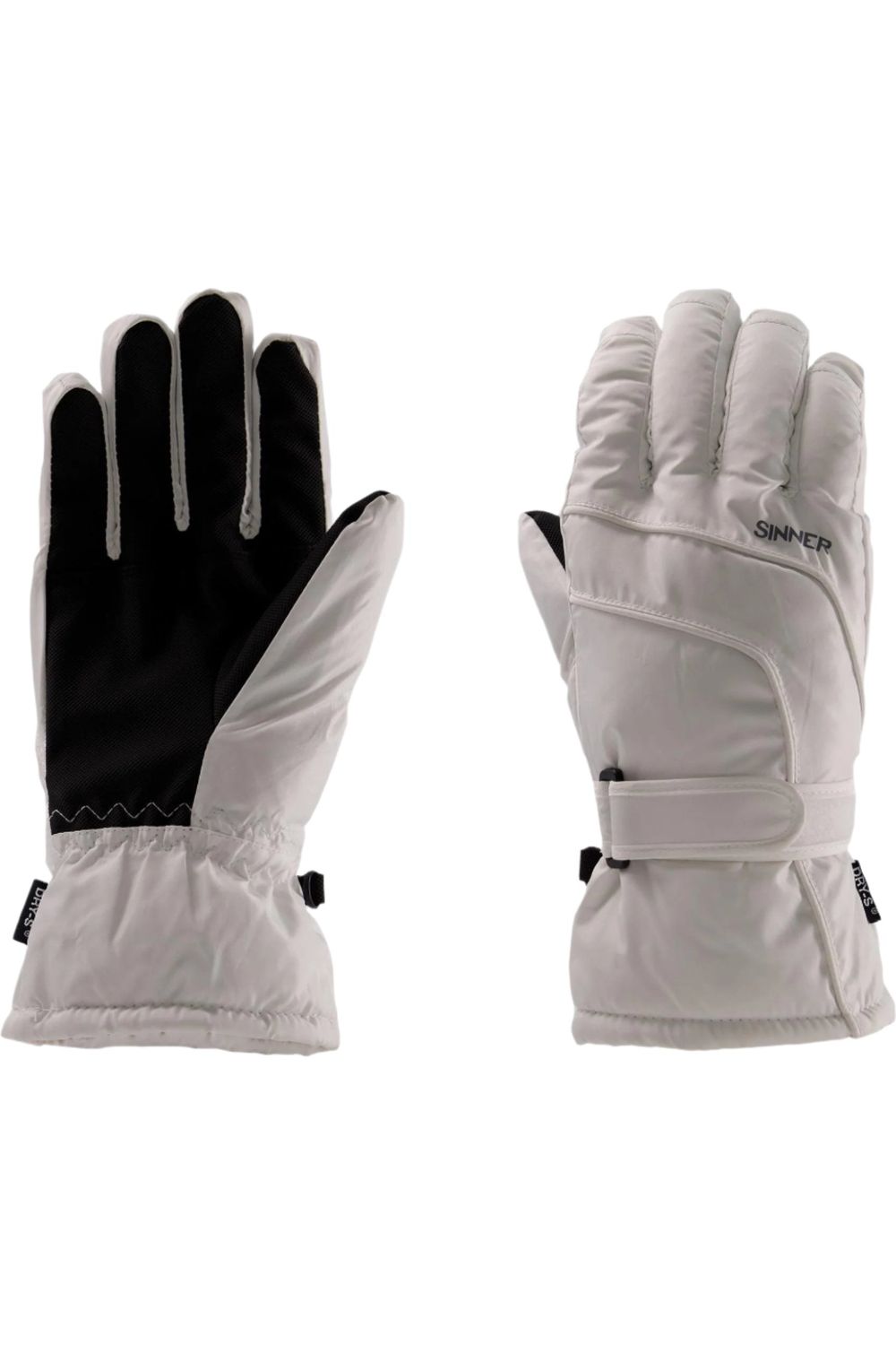 Sinner Mesa Womens Snow Glove White