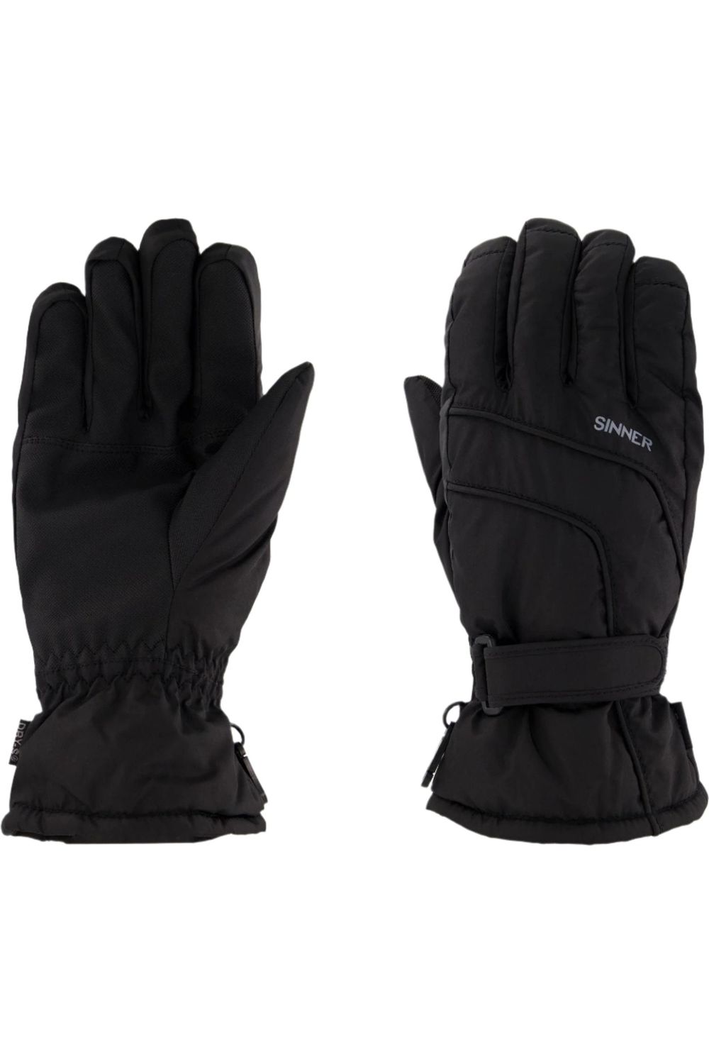 Sinner Mesa Mens Snow Glove Black